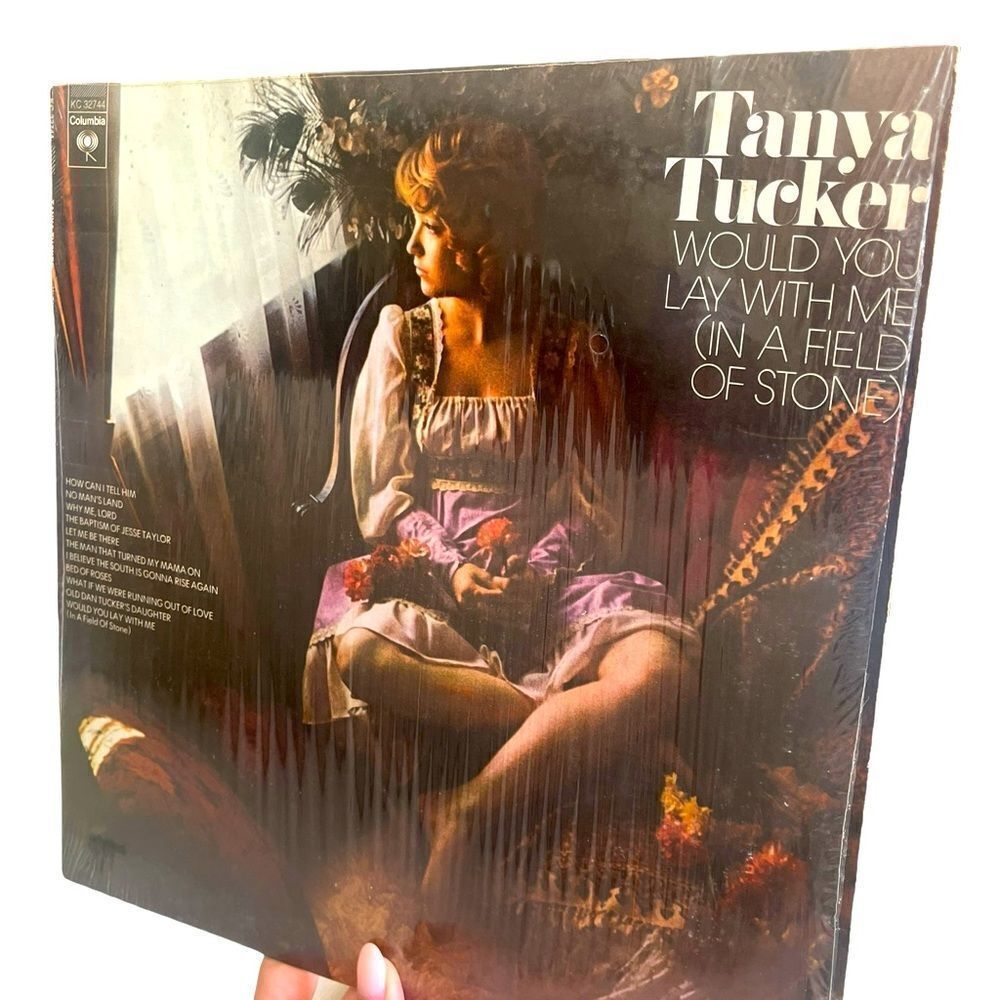 TANYA TUCKER‎ WOULD YOU LAY WITH ME (IN A FIELD OF STONE) VINYL RECORD
